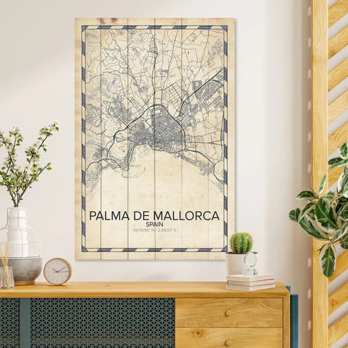 Wanddeko Holz - Palma de Mallorca