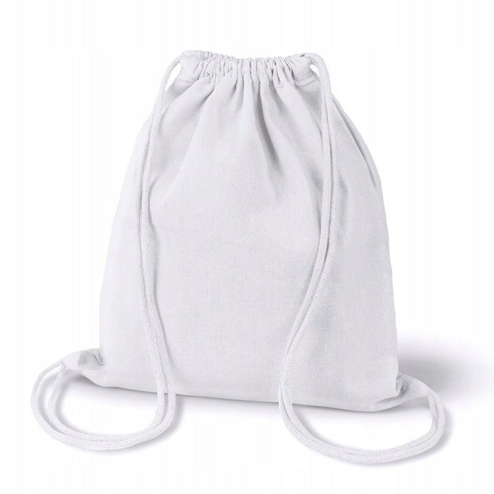 Baumwoll-Rucksack Weiß 300x380mm