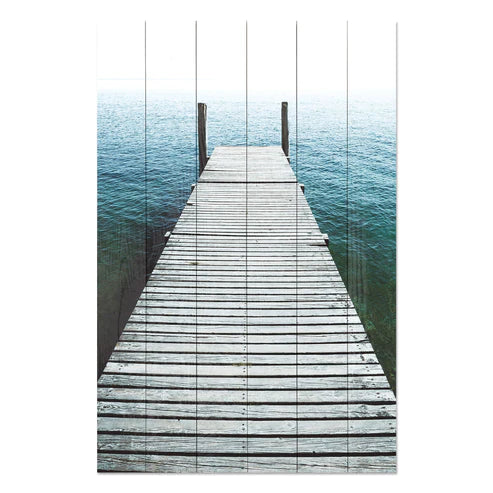 Wanddeko Holz - Port