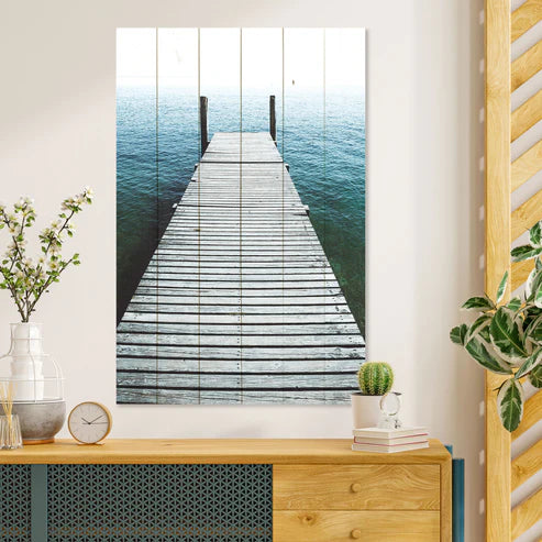 Wanddeko Holz - Port