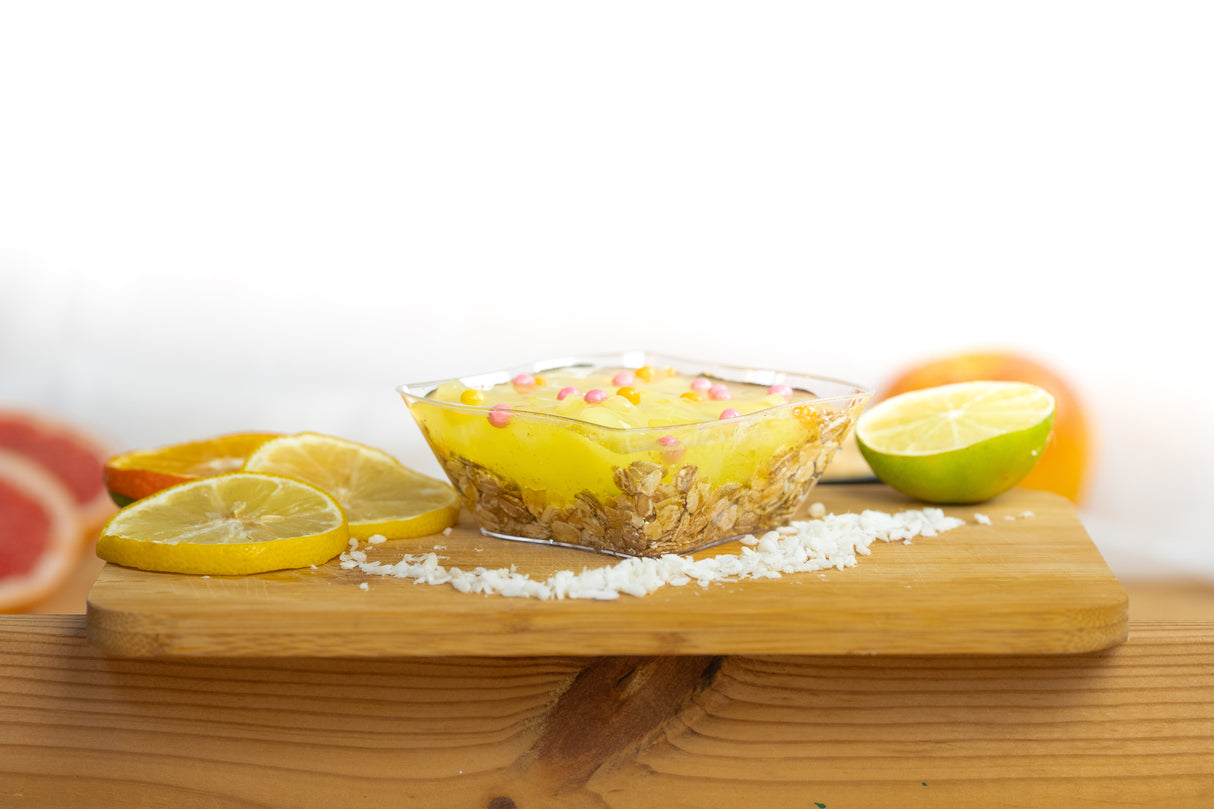 24 Stück Desserttassen 150ml Wiederverwendbare Dessertgläser Plastik