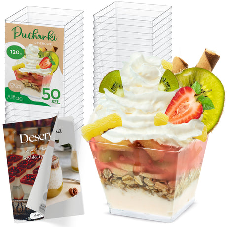 Dessertbecher 120ml 50Stk.