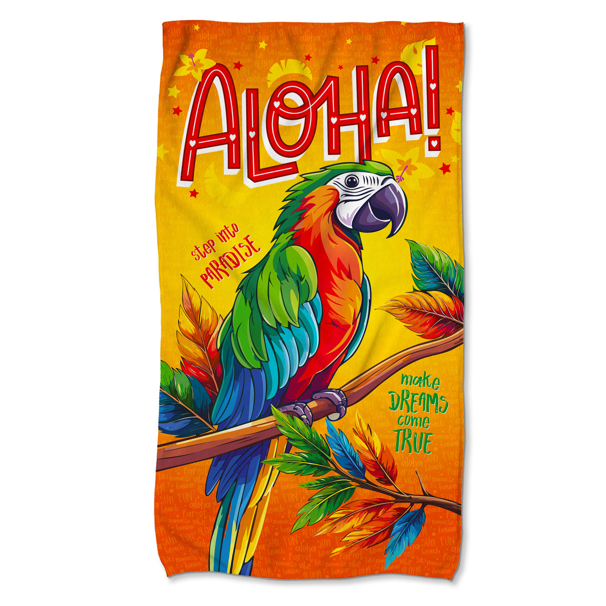 Handtuch aus Mikrofaser ALOHA 80x150 cm