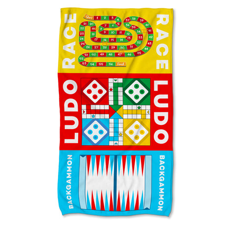 Handtuch aus Mikrofaser PLAYGAMES 80x150 cm