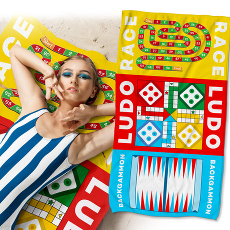 Handtuch aus Mikrofaser PLAYGAMES 80x150 cm