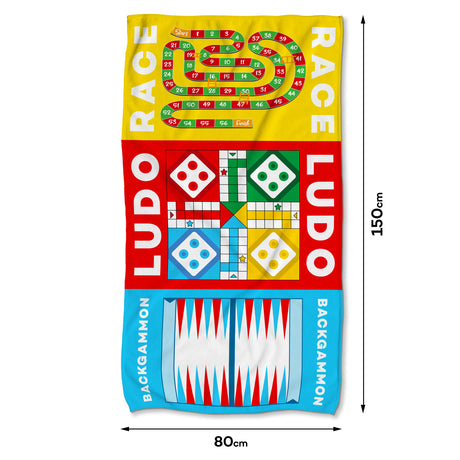 Handtuch aus Mikrofaser PLAYGAMES 80x150 cm