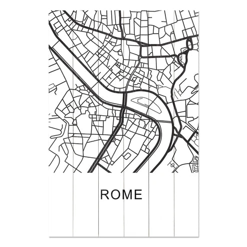 Wanddeko Holz - Rome