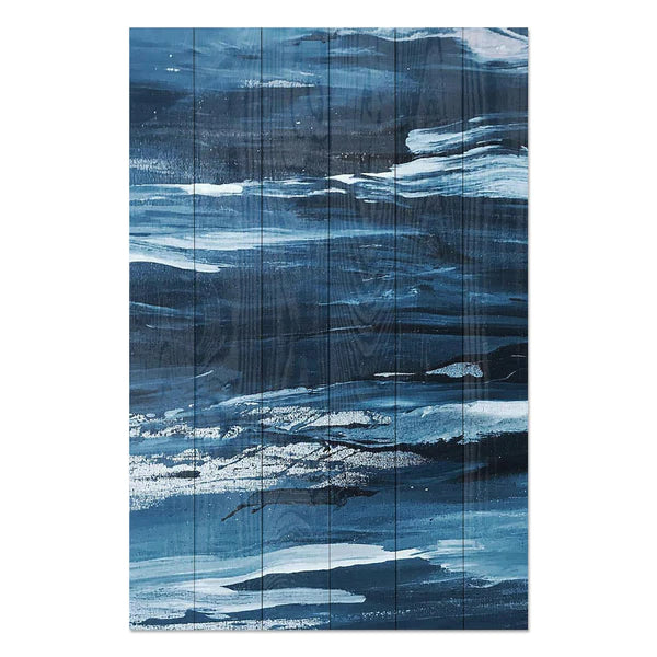Wanddeko Holz - Rough Sea