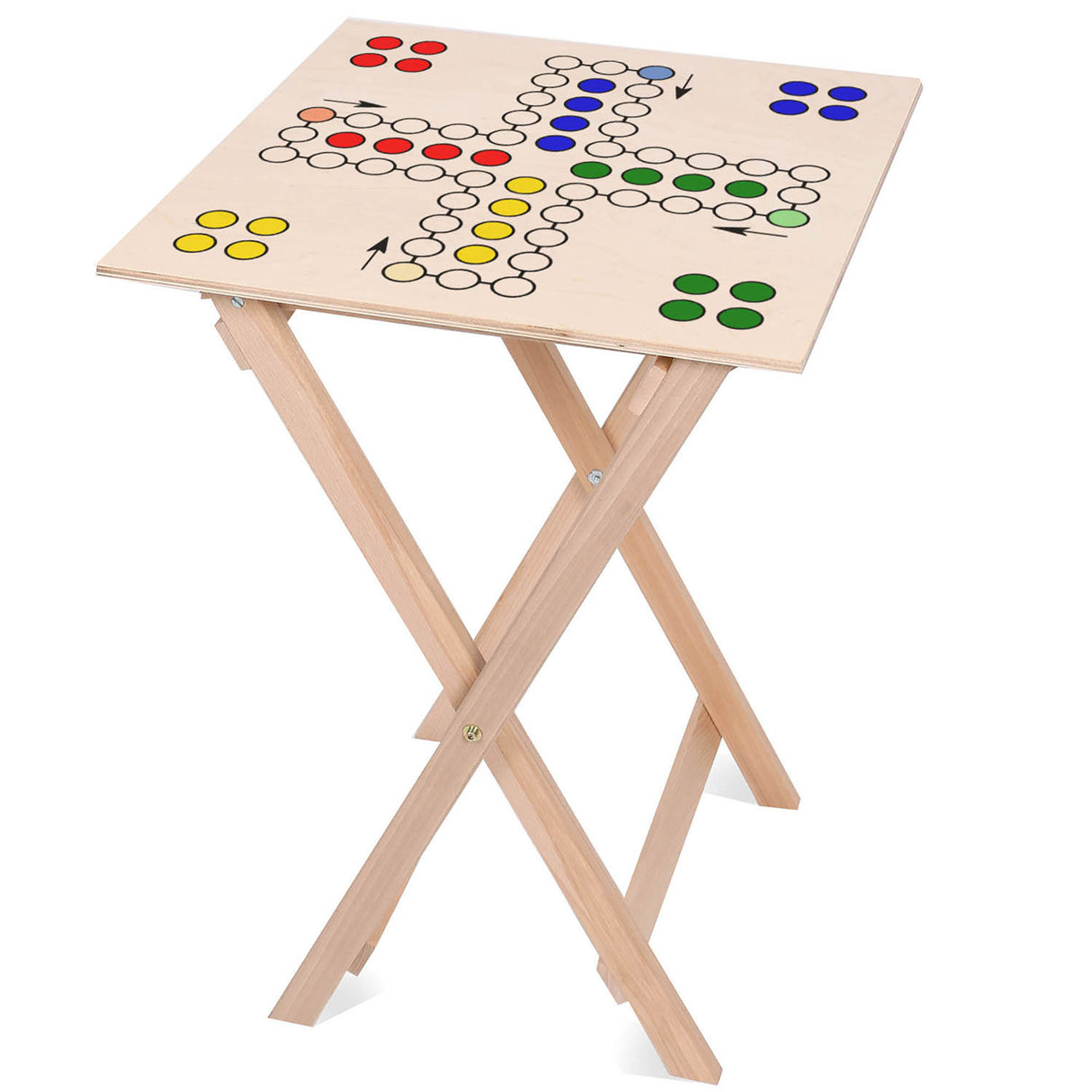 Holztisch Chinesisches Brettspiel 50x50x70cm