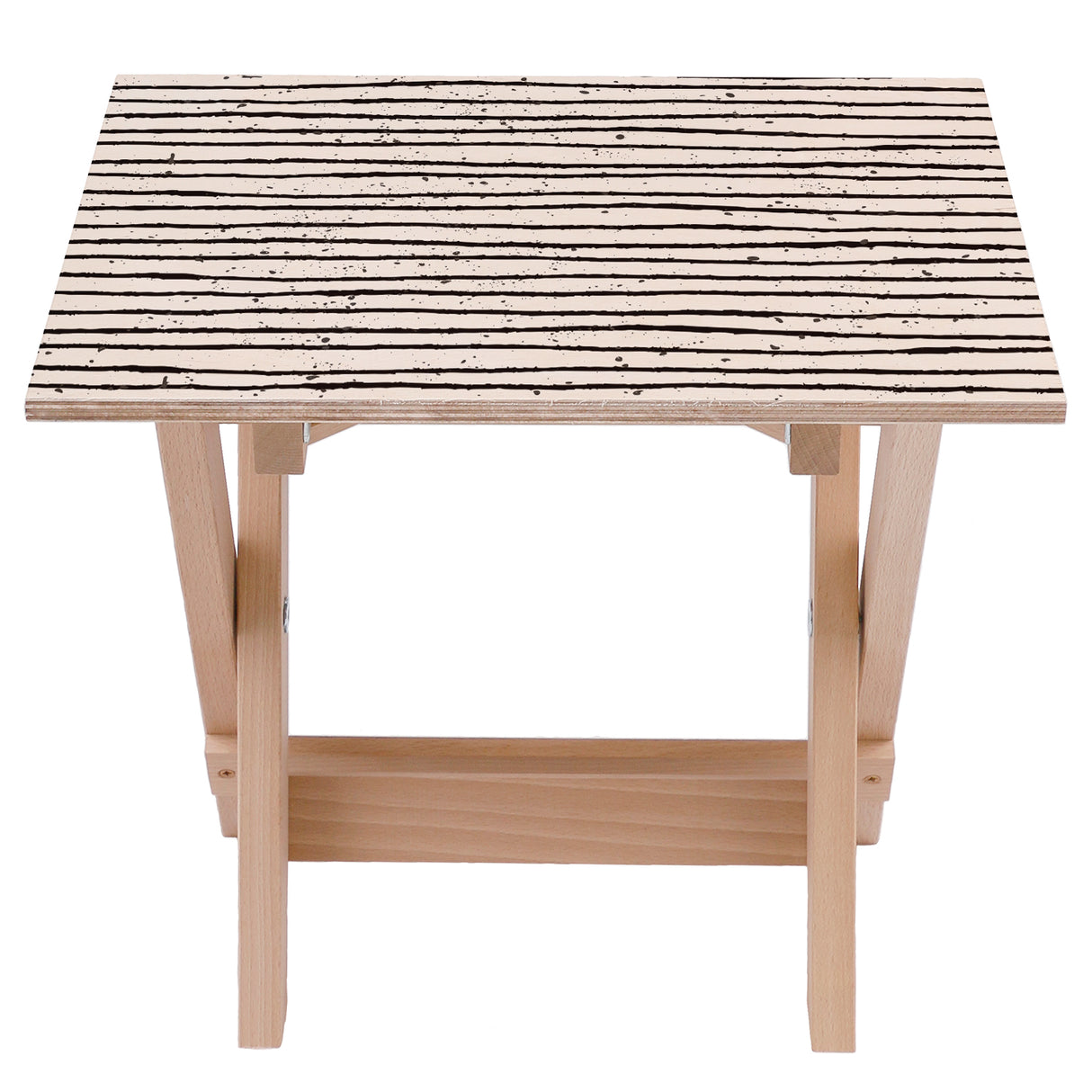 Holztisch Die krumme Linie 30x40x35cm