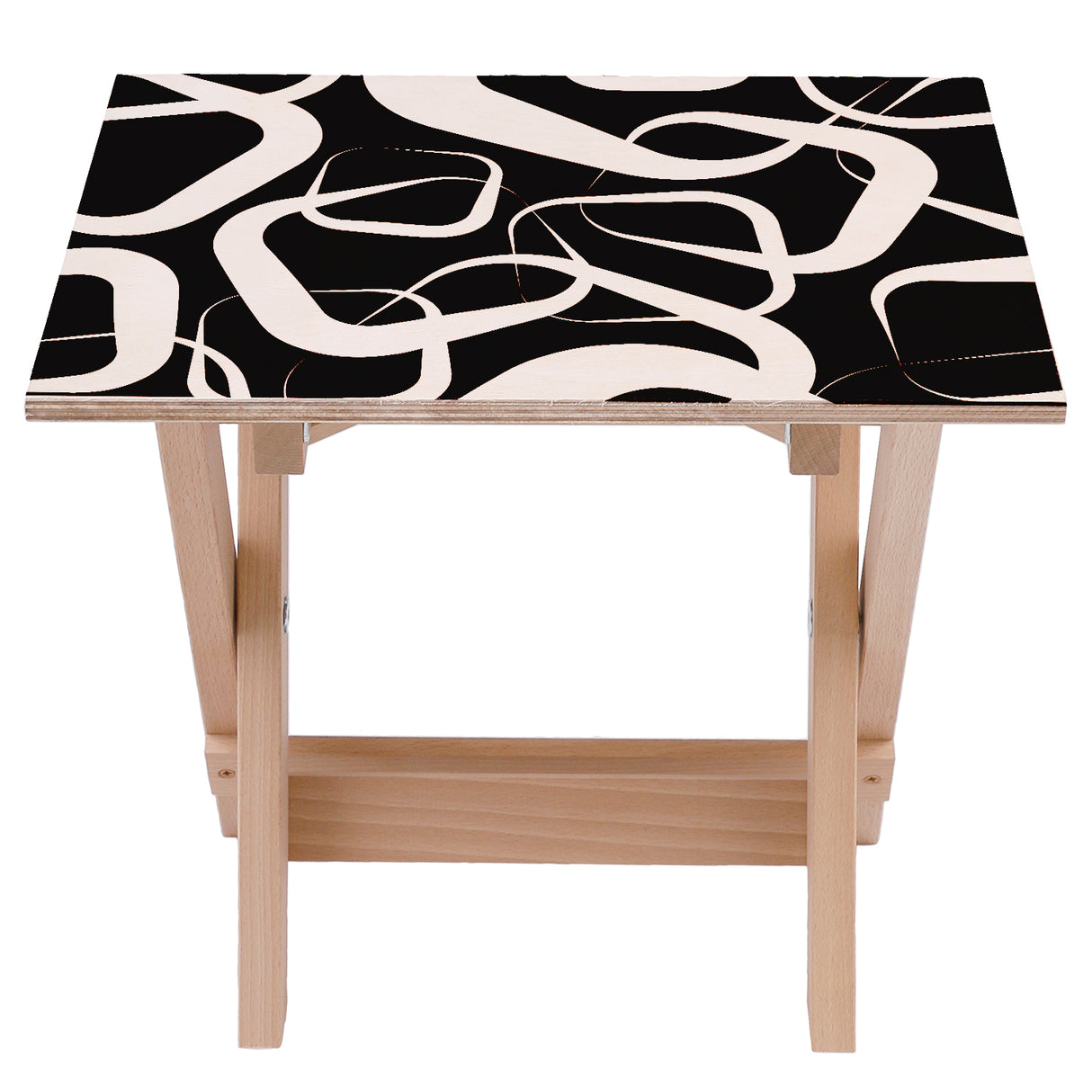 Holztisch Ungewöhnliche Quadrate 30x40x35cm