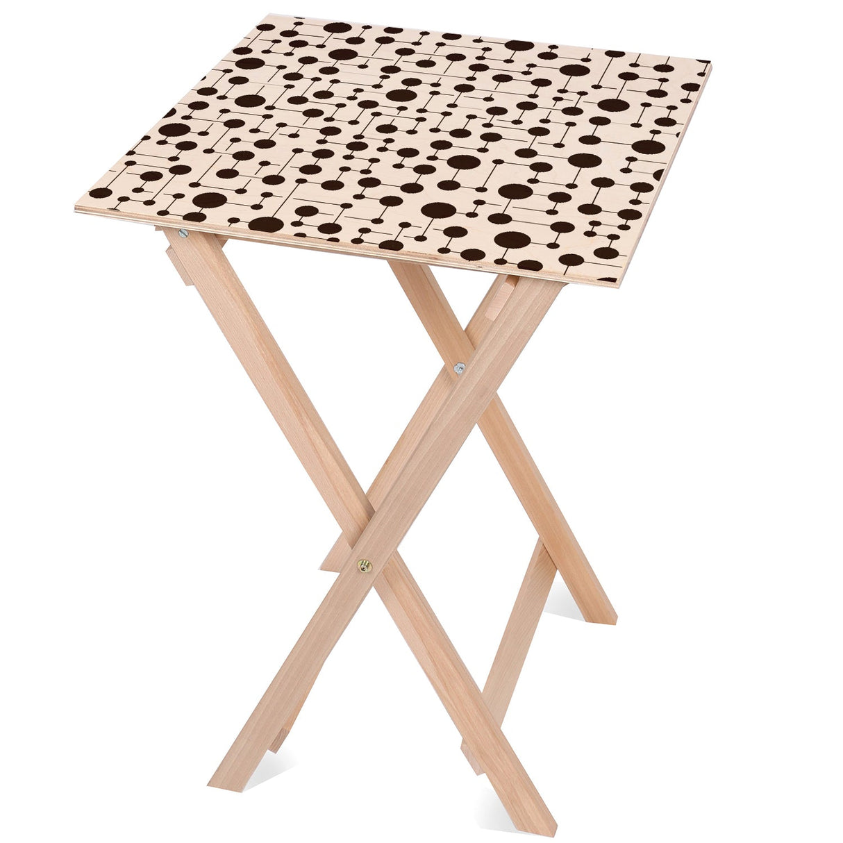 Holztisch Verstreute Quadrate 50x50x70cm