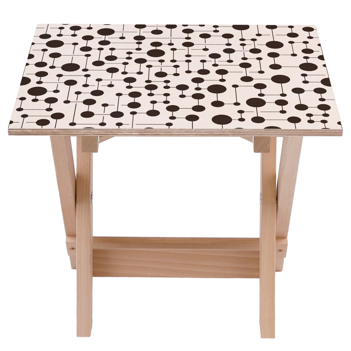 Holztisch Verstreute Quadrate 30x40x35cm