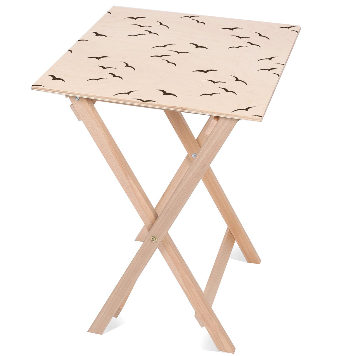 Holztisch Raster 50x50x70cm