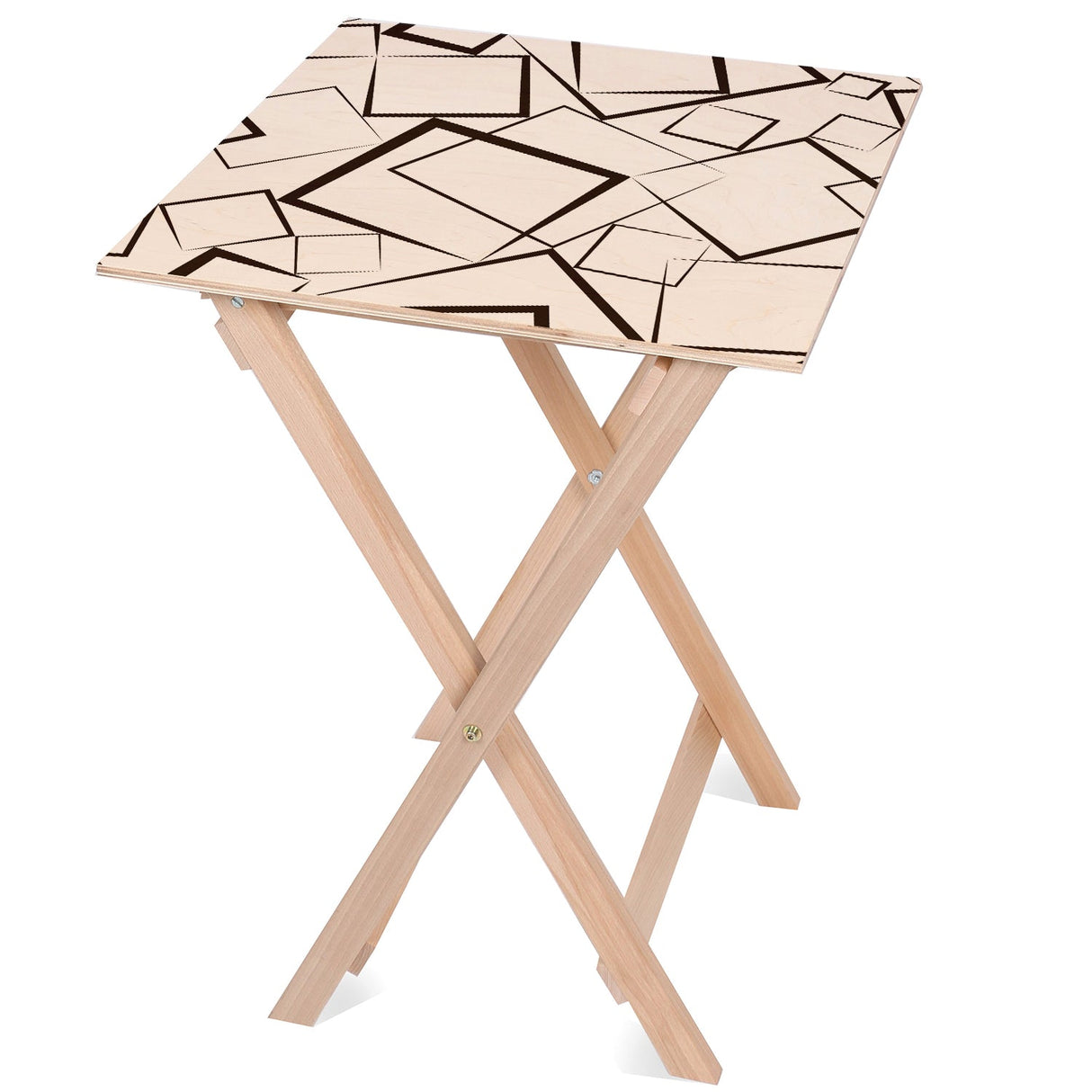 Holztisch Vogel 50x50x70cm