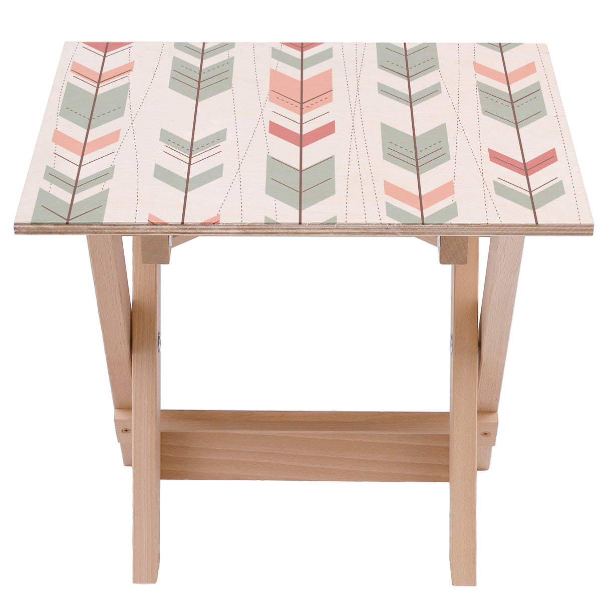 Holztisch Boho-Pfeil 30x40x35cm