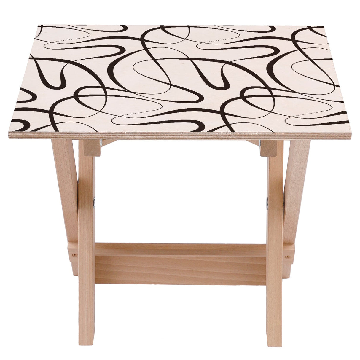 Holztisch Farbband 30x40x35cm