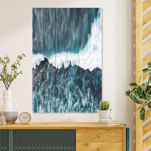 Wanddeko Holz - Stormy Weather