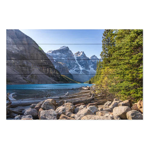 Wanddeko Holz - Summer Beautiful Landscape