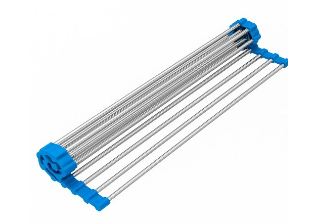 Rollbare Abtropfmatte für Spüle und Küche