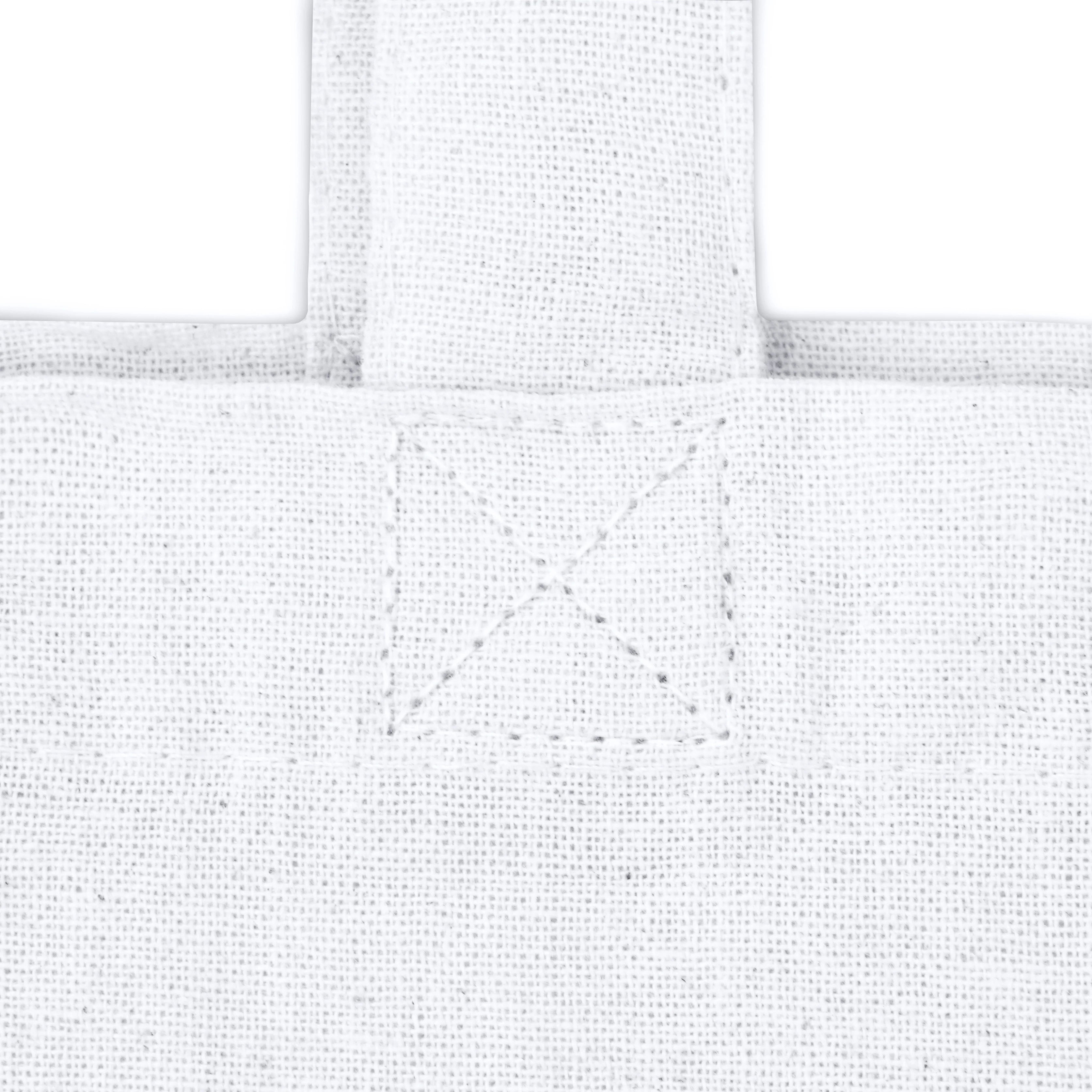 Baumwolltasche Weiß 380x80x420 mm 220 g Griff: 70 cm
