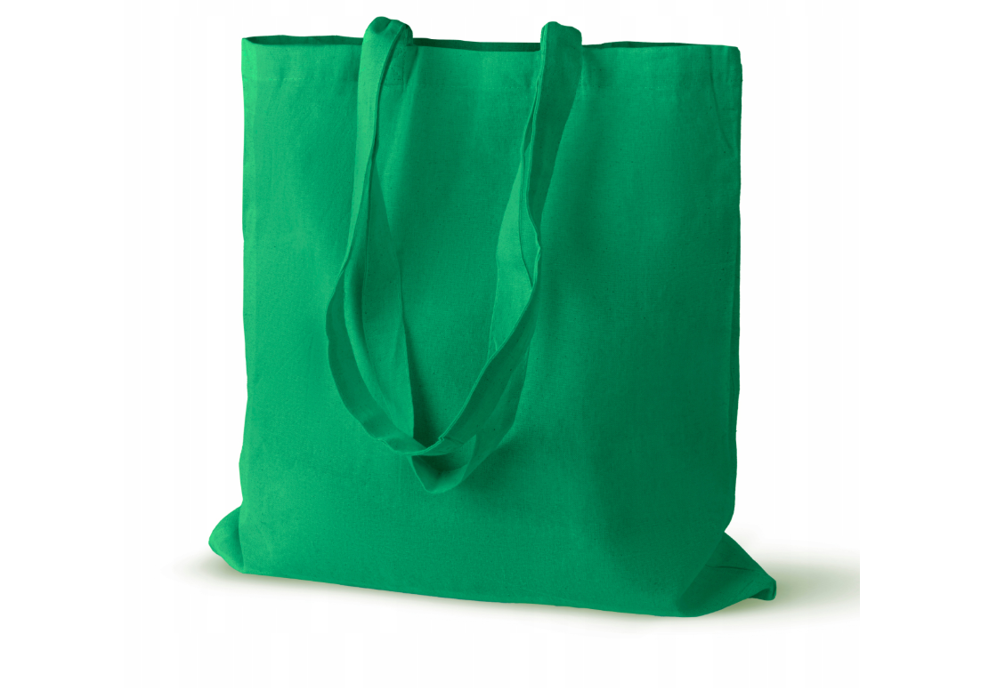 Baumwolltasche Flaschengrün 380x420 mm 140 g