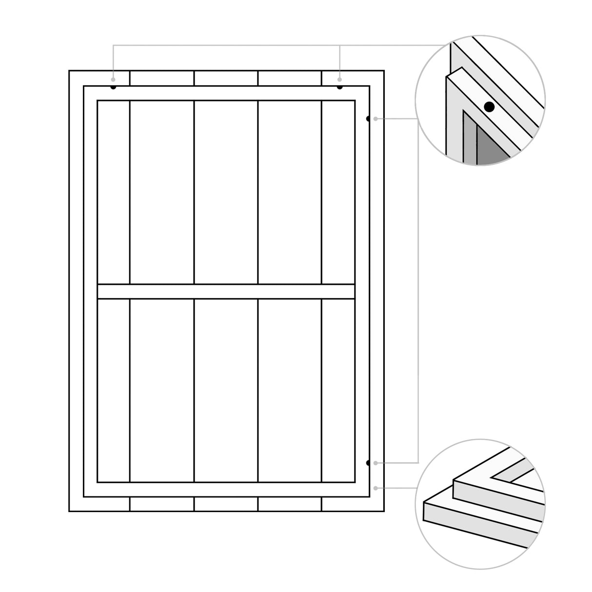Wanddeko Holz mit eigenem Druck