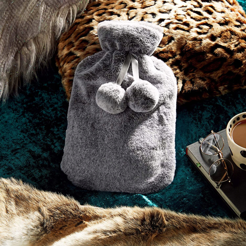 Wärmflasche 320x200mm grau