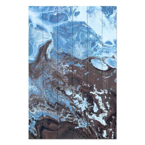 Wanddeko Holz - Water