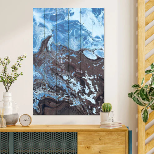 Wanddeko Holz - Water