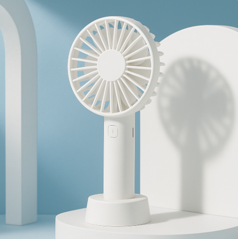 Mini USB-Ventilator tragbar Weiß