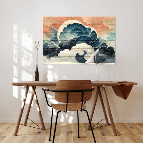 Wanddeko Holz - Wind Blow