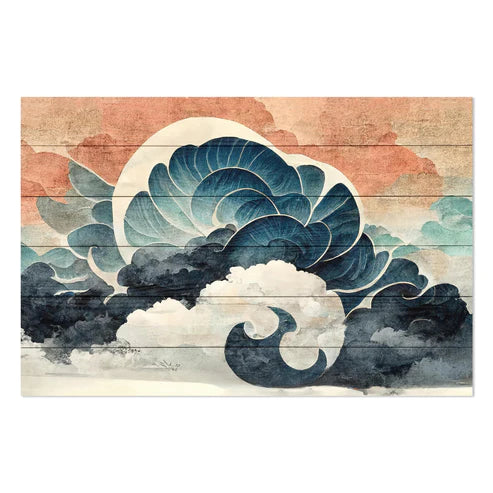 Wanddeko Holz - Wind Blow