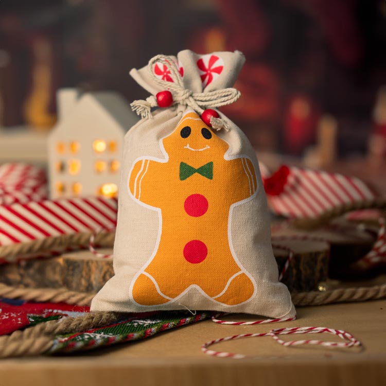 Weihnachts-Baumwolltaschen-Set 150x230mm