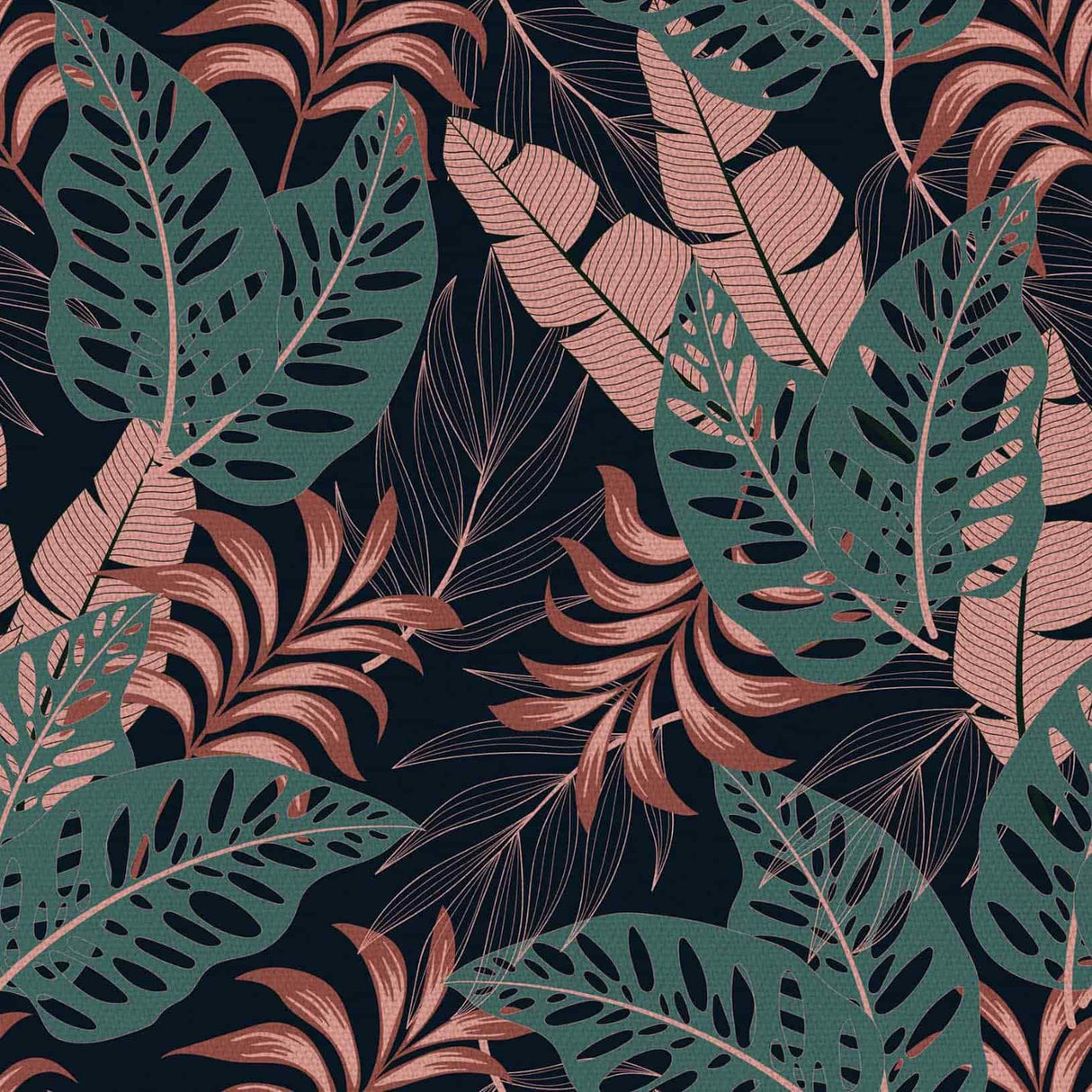 Bean Bag Sitzsack – XXL-Beutel mit 300 l – DUNKEL LACHSFARBENE BLÄTTER