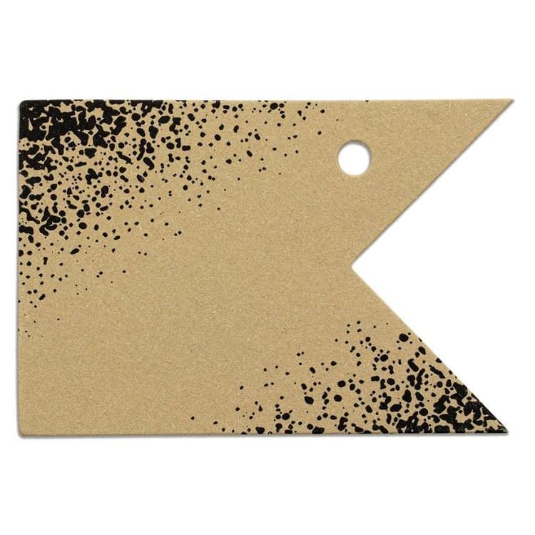 10 Stück Geschenkanhänger Punkte