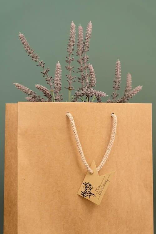 10 Stück Geschenkanhänger Thank You