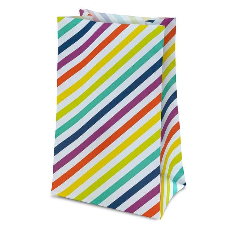16+8x27cmT Weihnachtsgeschenkkugeln Regenbogen-Streifen