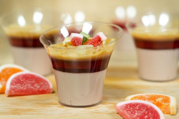 6 Stück Desserttassen Pana Cotta 180ml 6oz Wiederverwendbare Dessertgläser Plastik