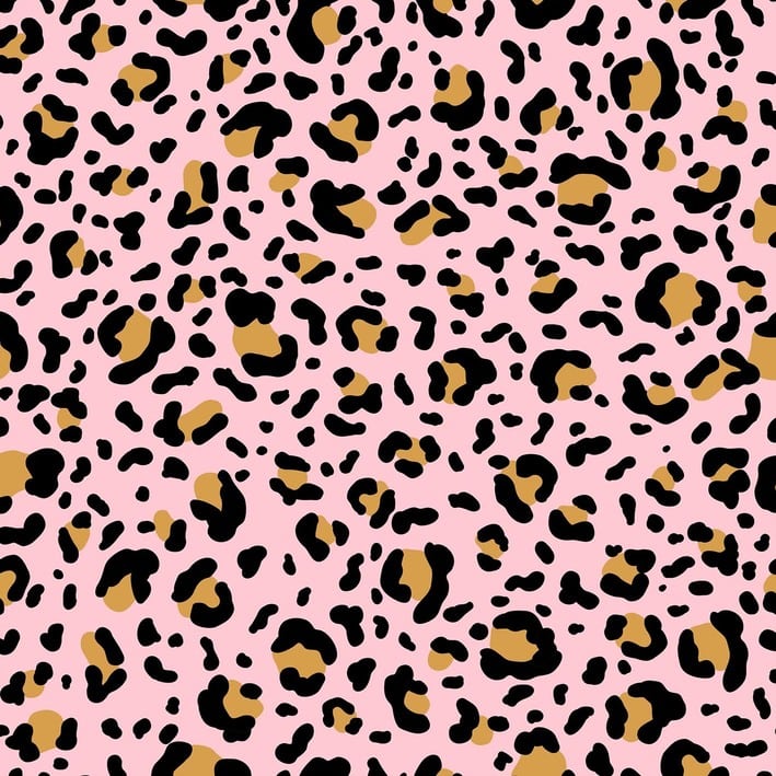 Bean Bag Sitzsack, 80 x 80 x 120 cm, Sitzkissen, mit Tragegriff Boden, Sitzsack Bubibag mit Füllung Leopard Rosa