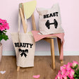 Valentinstagsgeschenk – Baumwolltaschen für Paare
