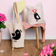 Valentinstagsgeschenk – Baumwolltaschen für Paare