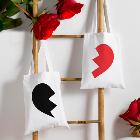 Valentinstagsgeschenk – Baumwolltaschen für Paare