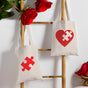 Valentinstagsgeschenk – Baumwolltaschen für Paare