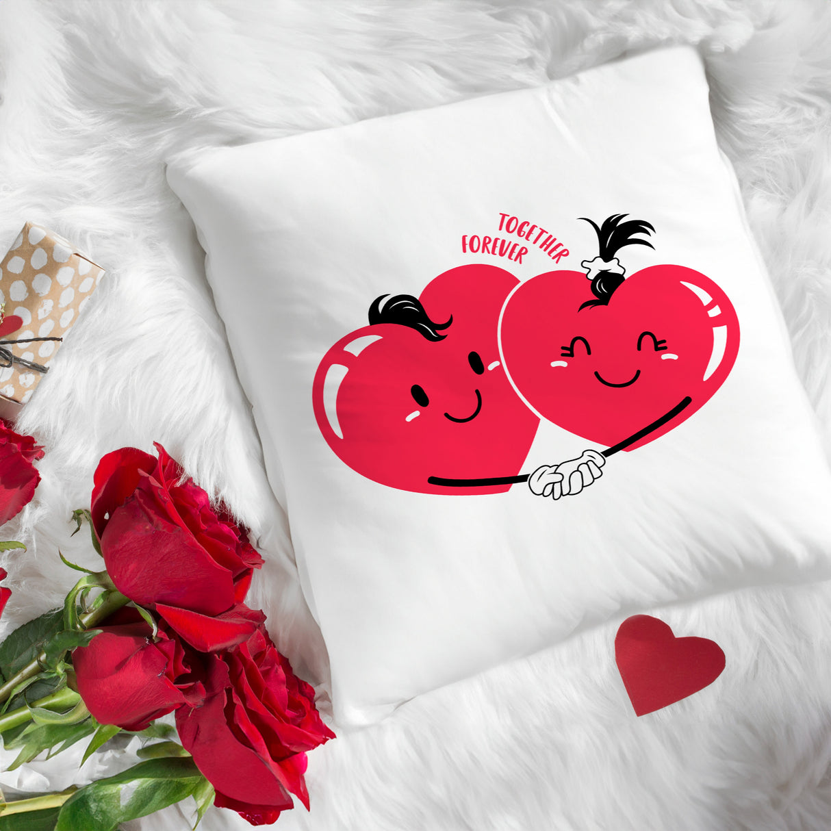Valentinstagsgeschenk – Cupcake-Kissen