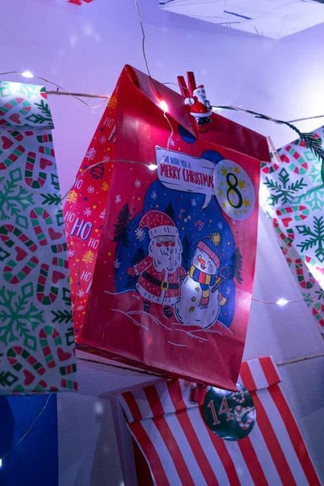 Adventskalender Zum Befüllen 24 Kraftpapiertüten DIY