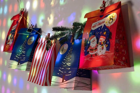 Adventskalender Zum Befüllen 24 Kraftpapiertüten DIY