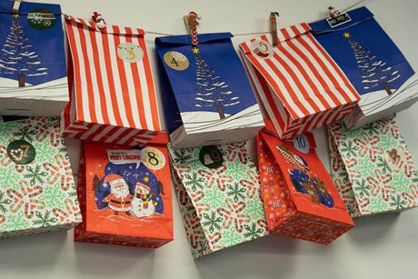 Adventskalender Zum Befüllen 24 Kraftpapiertüten DIY