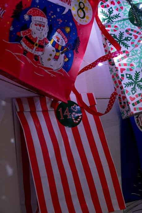 Adventskalender Zum Befüllen 24 Kraftpapiertüten DIY