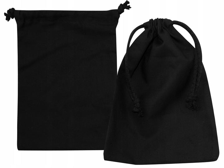 Baumwollsack Schwarz 15x20cm - AllBags
